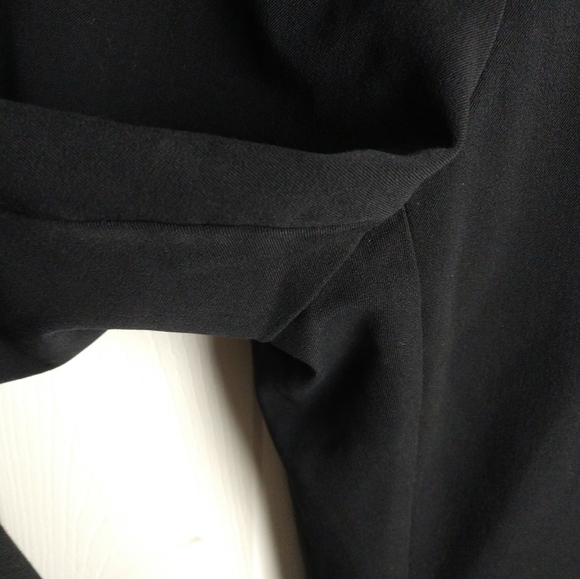 $  Norton McNaughton black clasp zip close stretch dress pants. Size 12 - Picture 4 of 10